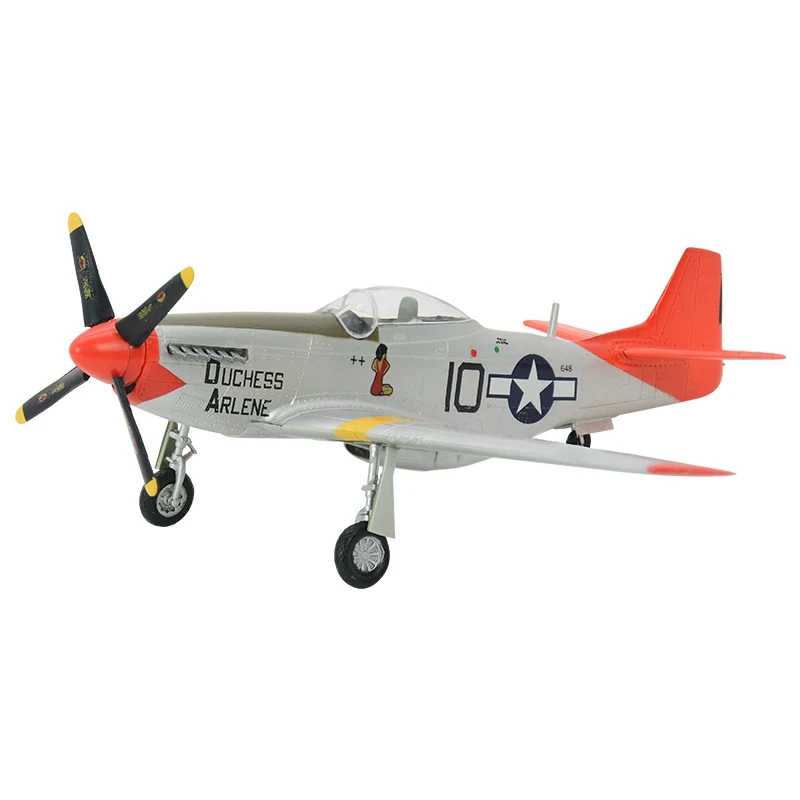 

pre-built 1/72 scale WWII bomber P-51D North American Aviation NAA P-51 Mustang fighter hobby collectible finished plastic model