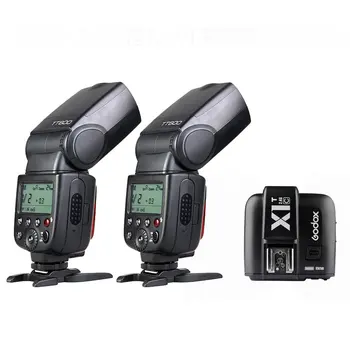 

2 x Godox TT600 2.4G Wireless Speedlite Flash + X1T-C Transmitter for Canon Camera
