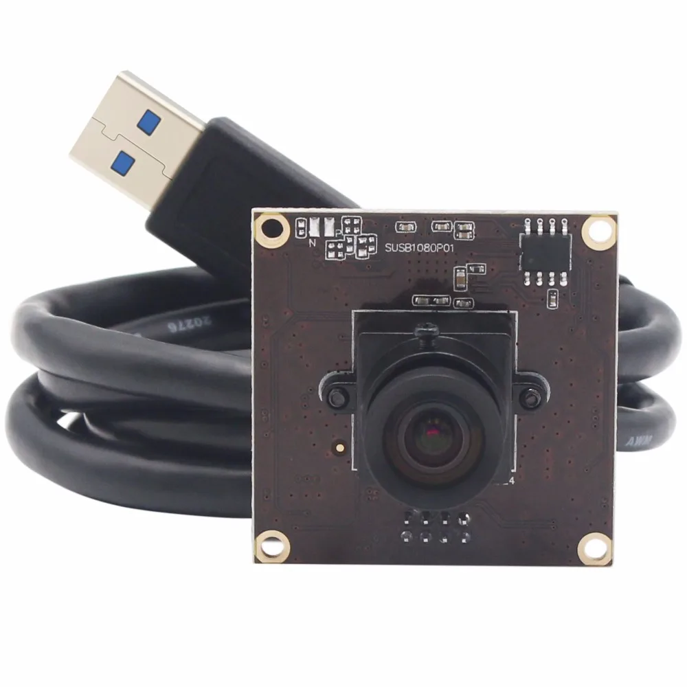 

Non Distortion USB3.0 camera module Sony IMX291 high fps MJPEG 50fps 1920*1080 mini usb3.0 webcam for Linux Android Windows
