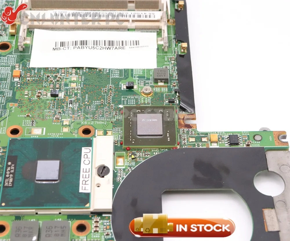  NOKOTION 460716-001 For HP Pavilion DV2500 DV2700 Laptop Motherboard PM965 DDR2 Free CPU 8400M Vide