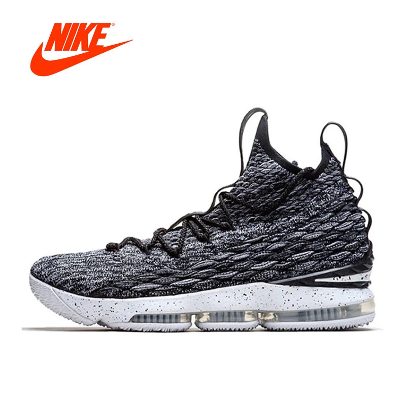 

Original New Arrival Offical Nike Lebron 15 LBJ15 Breathable Men's Basketball Shoes Sports Sneakers