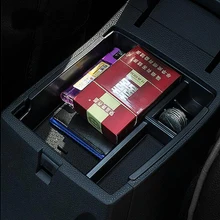 Для hyundai IX25 Creta центральный подлокотник коробка чемодан держатель для хранения лоток контейнер коробка Хлопушка авто аксессуары, автомобильный стиль