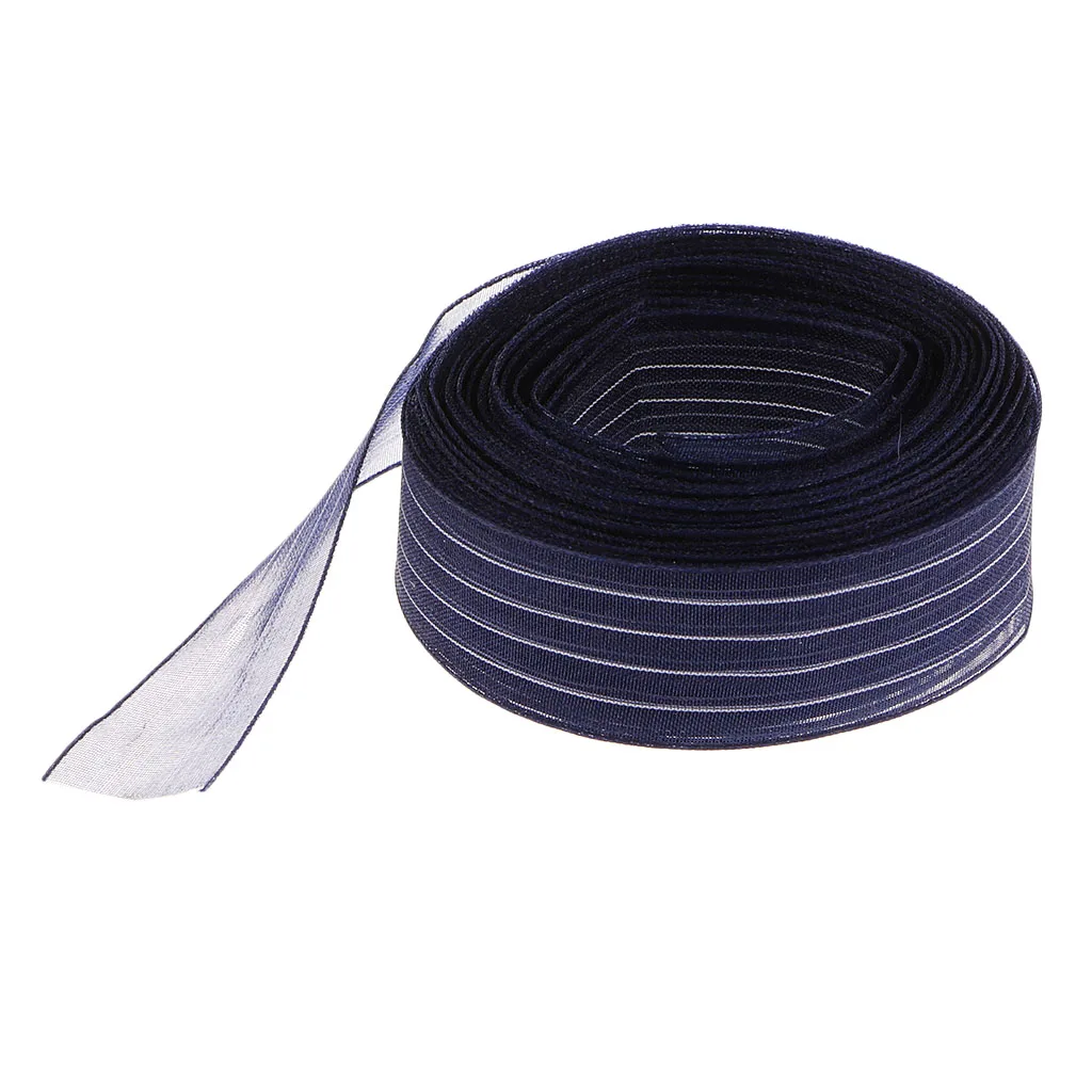 Sheer Organza Ribbon Wired, 2 Colors Can Choose –Wedding, Party, Home, Shop Decorations 1roll /10 Yards