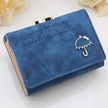 Женский кошелек мода portefeuille femme кнопка клатч кошелек короткий кошелек держатель для карт женский кошелек, клатч Прямая поставка