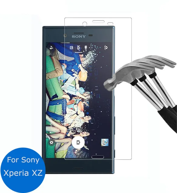 

For Sony Xperia XZ Tempered Glass Original 9H High Quality Protective Film Explosion-proof Screen Protector For F8332 XZs G8232