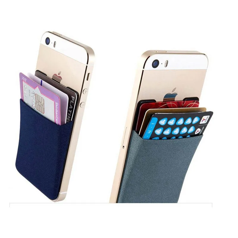 3M-gum-elastic-Lycra-cloth-pocket-Flexible-Pouch-Card-Case-credit-card-traffic-cards-holder-phone (3)