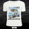 Maximumcatch футболка с коротким рукавом для ловли нахлыстом, спортивная одежда унисекс, одежда с рисунком рыбы - Цвет: 008 XXL