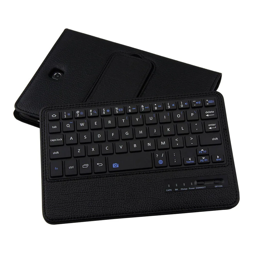 Клавиатура для планшета samsung Galaxy Tab S2 8,0 "T710 кожаный чехол-книжка + Беспроводная Bluetooth клавиатура Прямая поставка l1108 #2