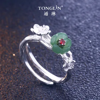 

Ring Silver 925 Women Ring Fine Jewelry 925 Silver Jewelry Handmade Rings With Flower