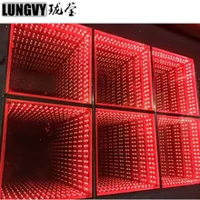 6 шт/лот) танцевальный пол Led 3D портативный танцпол