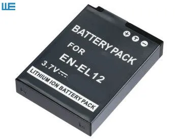 

EN-EL12 ENEL12 EL12 Camera Battery for Nikon Coolpix S6100 S6000 S800c S1000pj S1100pj S1200pj AW100 AW110 AW120 A900 W300