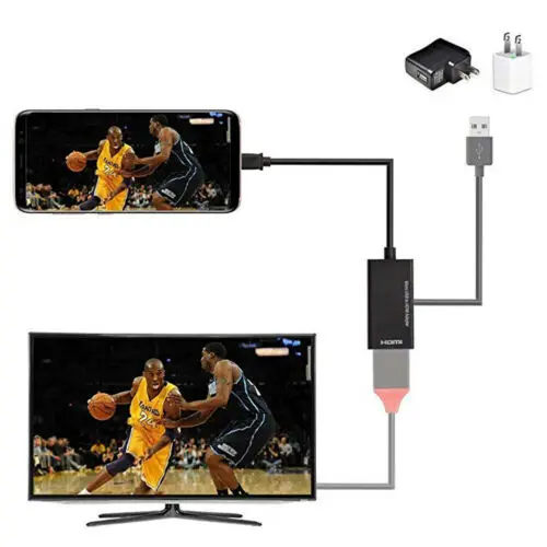 Micro USB к HDMI адаптер MHL папа Женский кабель для Samsung Galaxy S5 S4 S3 Note4 Note 3 2 3D11| |