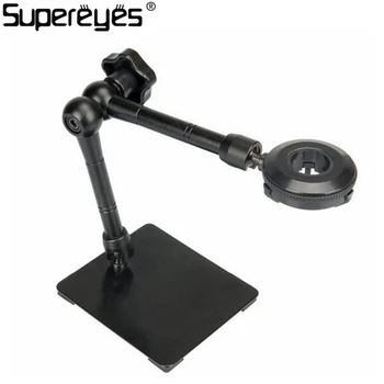 

Supereyes Z004 Magic Universal Adjustable Rotating Stand for Handheld Digital Microscope Magnifer Table Metal Stand Holder