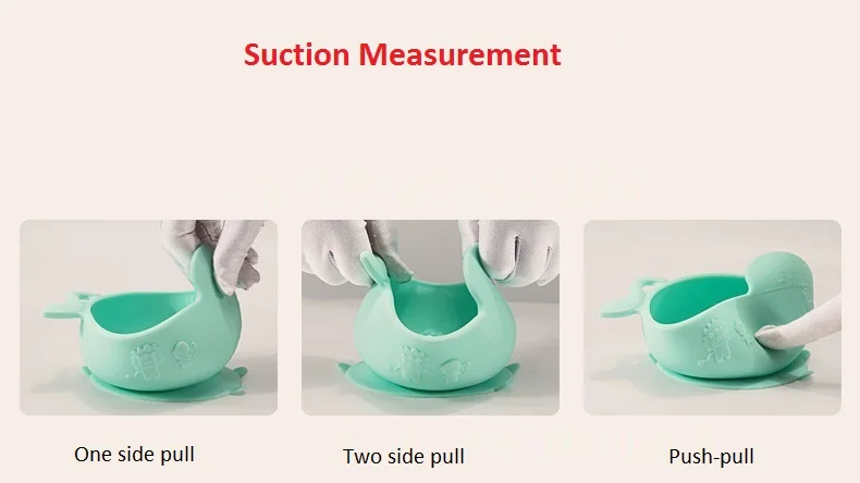 Детская силиконовая чаша всасывания, миска для кормления, контейнер для детского питания, детские блюда, миска для закусок, не BPA CE/EU сертификация