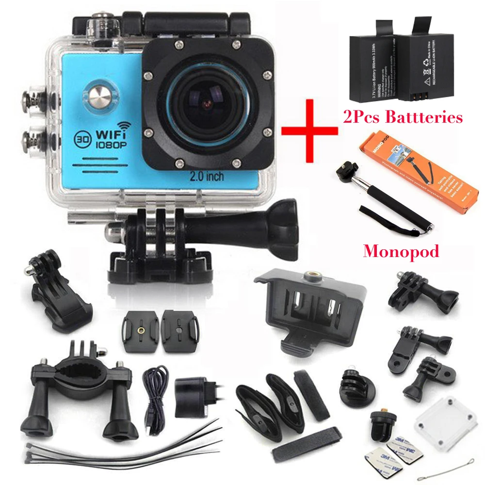 New Action Camera SJ7000 Wifi 2.0 LTPS LED Gopro Mini Cam Recorder