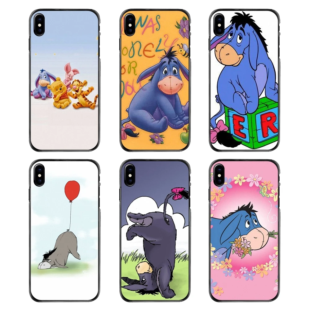 

Accessories Phone Case For iPhone 4 4S 5 5S 5C SE 6 6S 7 8 Plus X XR XS Max iPod Touch 4 5 6 cartoon donkey art Eeyore Art Print