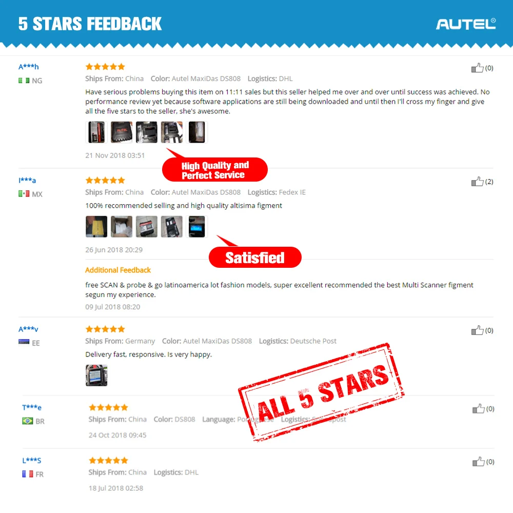 AUTEL MaxiDAS DS808 OBD2 Car Diagnostic Tool Scanner Key Programming ECU coding vehicle Auto ABS SRS Code Reader PK DS708 MS906