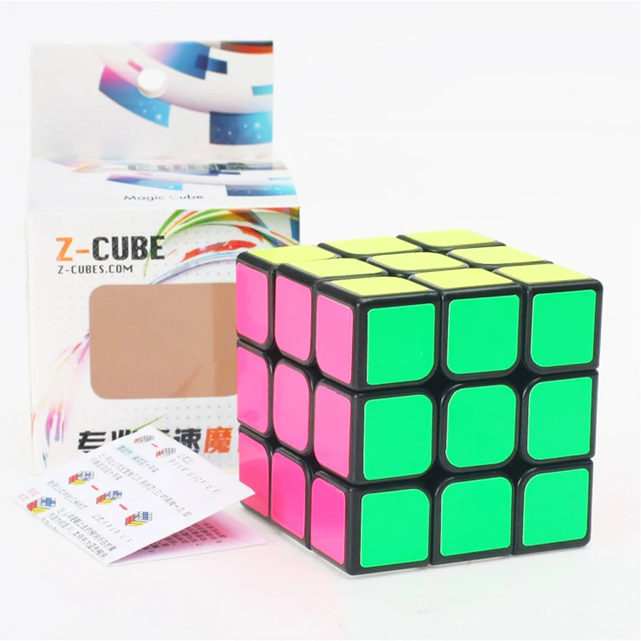 Стикеры быстрые магические кубики 3x3x3 5,7 см Детские Подарочные игрушки Молодежные взрослые инструкции Профессиональный Кубик Рубика