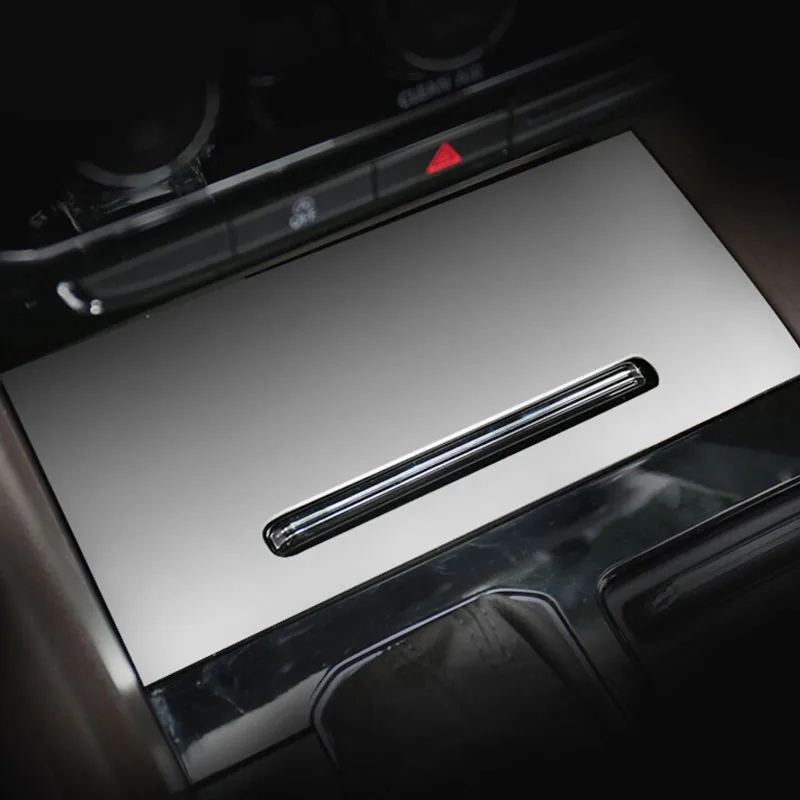 

For Atlas Teramont 2017 2018 Stainless steel Car Ashtray Cover Cover Trim car styling accessories 1pcs