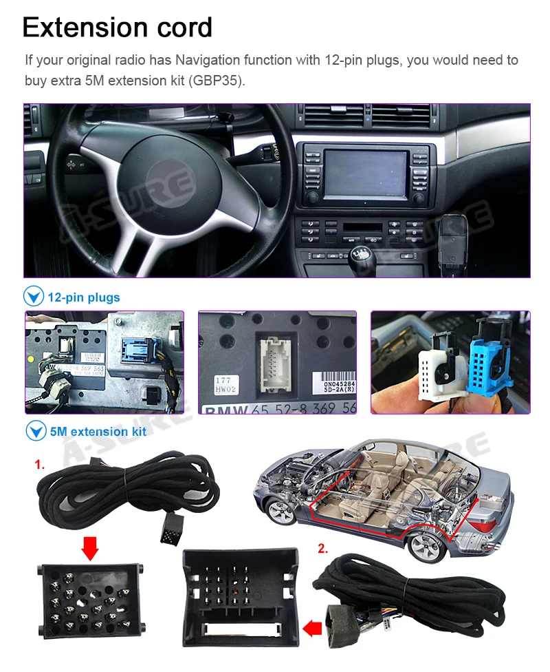 Flash Deal A-Sure 7" IPS Android 9.0 Car Auto Radio GPS DVD CD Player Navigation For BMW E90 E91 E92 E93 Navi 318 320 325 330 330 DAB+ 26
