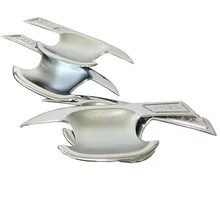 Per Volvo XC60 2018 ABS del Bicromato di Potassio Dell’automobile Maniglia di Portello Ciotola Lato Ciotola Porta di Protezione Trim Sticker Esterno Della Copertura Car Styling accessori