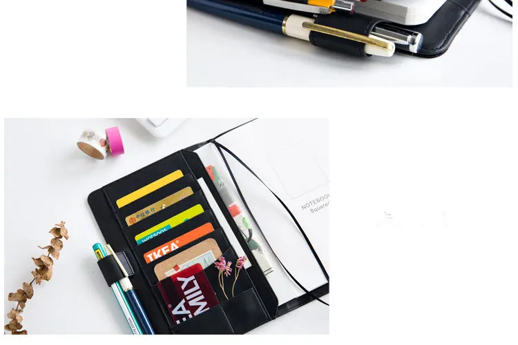 JUGAL-New-Printed-Diary-Agenda-Daily-Plan-Cloth-Book-Cover-Travel-Notebook-Journal-DIY-Diary-HOBO-Dokibook-Efficiency-Book-A5A606