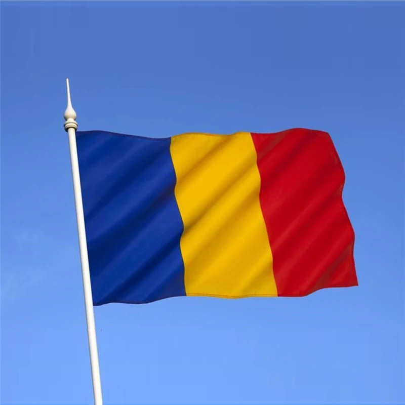 

100% polyester Romania National Flag measure 60x100cm/90x150cm/120x200cm/150x250cm/180x300cm Rumania banner