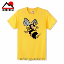 Camisetas con diseño de insectos y Robots, de gran tamaño, de Hornet, para hombre