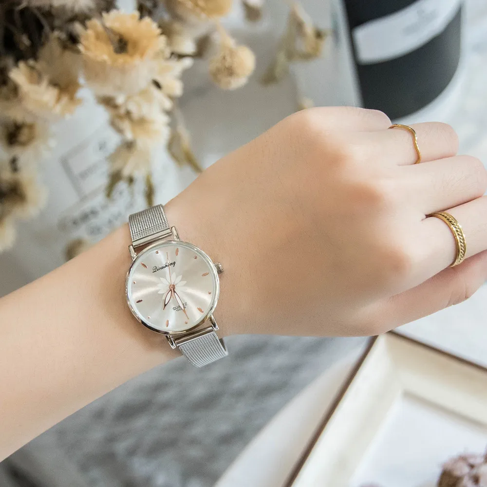 

Luxury Fashion Women Watch Stainless Steel Analog Quartz Wristwatch Bracelet Laies Gift Clock relogio feminino 2019