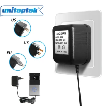 

18V 500Ma Doorbell AC 110V-240V Power Supply Adapter Transformer For WIFI Wireless Video Doorbell 5M Cable EU/US/UK Plug