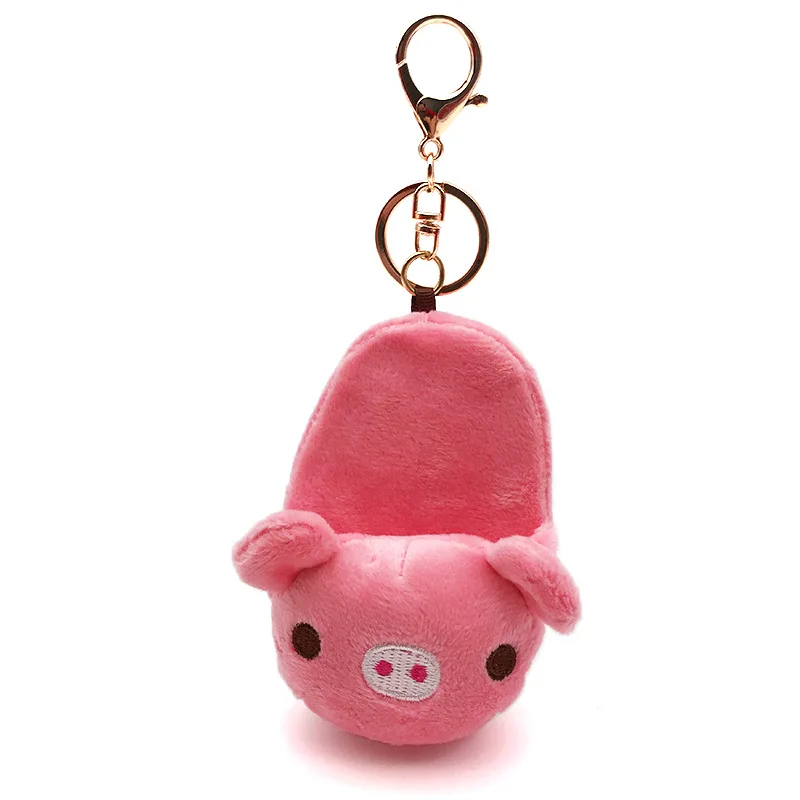 Kawaii Плюшевые игрушки для брелка свинка лягушка Ослик щенок обезьяна заполнены мягкие животные девушки игрушки в подарок на день рождения День святого Валентина