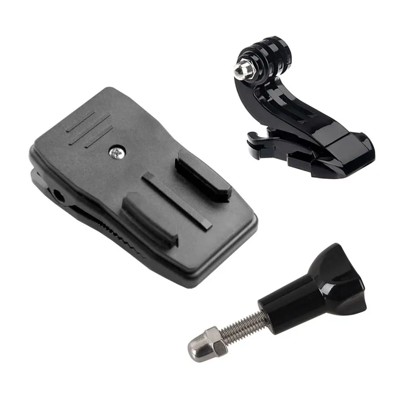 Зажим для рюкзака с креплением на крючок 360 градусов Gopro Hero 7 6 5 4 3 + SJCAM SJ4000 Xiaomi Yi 4K
