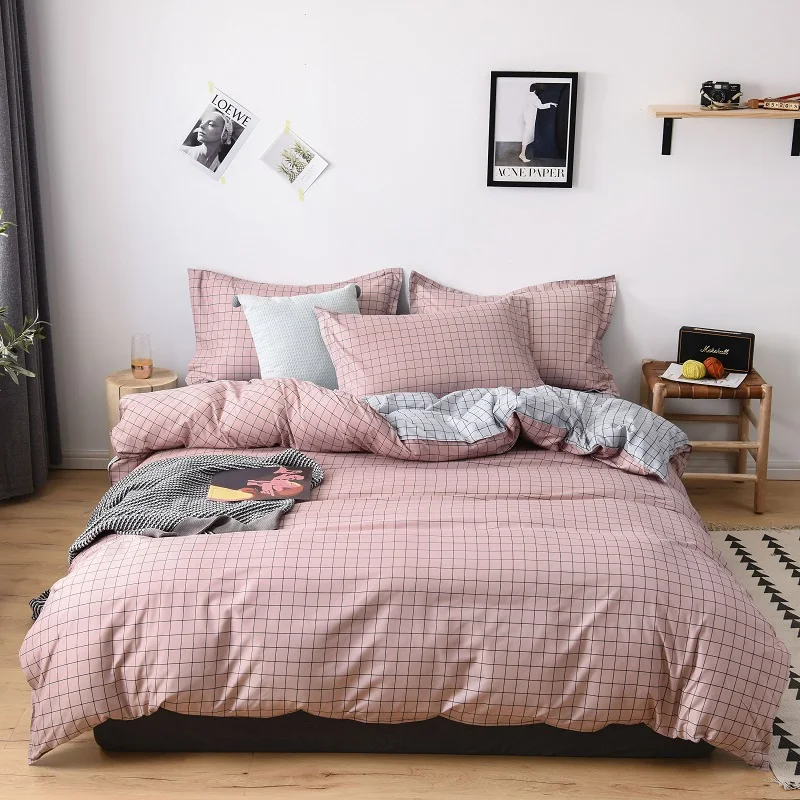 

2019 new 1pc 100% polyester duvet quilt cover country style cartoon color printing quilt cover small extra large