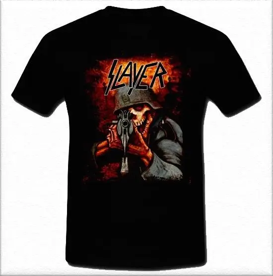 Мода 2018 Лето Slayer тяжелый металл Eternal Pyre Diabolus in Musica Футболка Tee S M L XL 2XL