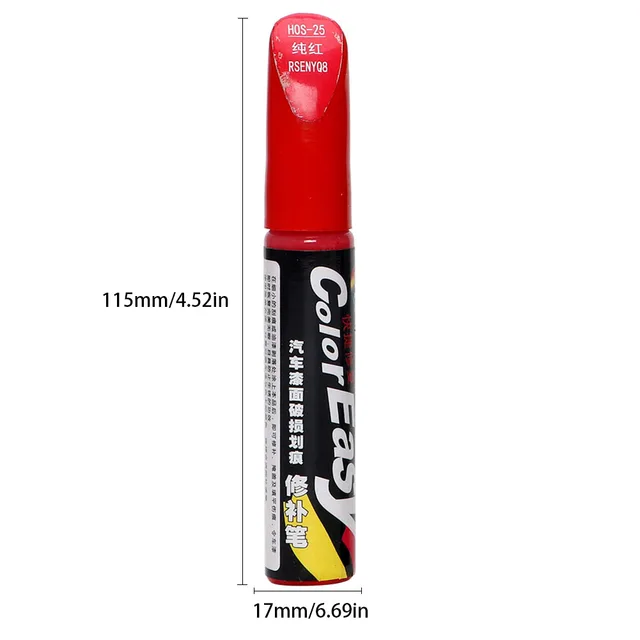 12ml samochód Auto Coat Scratch wyczyść naprawa marker z farbą Touch Up wodoodporny Remover aplikator praktyczne narzędzie 4 kolory tanie i dobre opinie vvcesidot Malarstwo długopisy Car touch up pen 0 08square meter Pigment Solvent car Repair Paint Pen Remover Applicator Practical Tool 12ml samochód Auto Coat Scratch wyczyść naprawa marker z farbą Touch Up wodoodporny Remover aplikator praktyczne narzędzie 4 kolory tanie i dobre opinie vvcesidot Malarstwo długopisy Car touch up pen 0 08square meter Pigment Solvent car Repair Paint Pen Remover Applicator Practical Tool