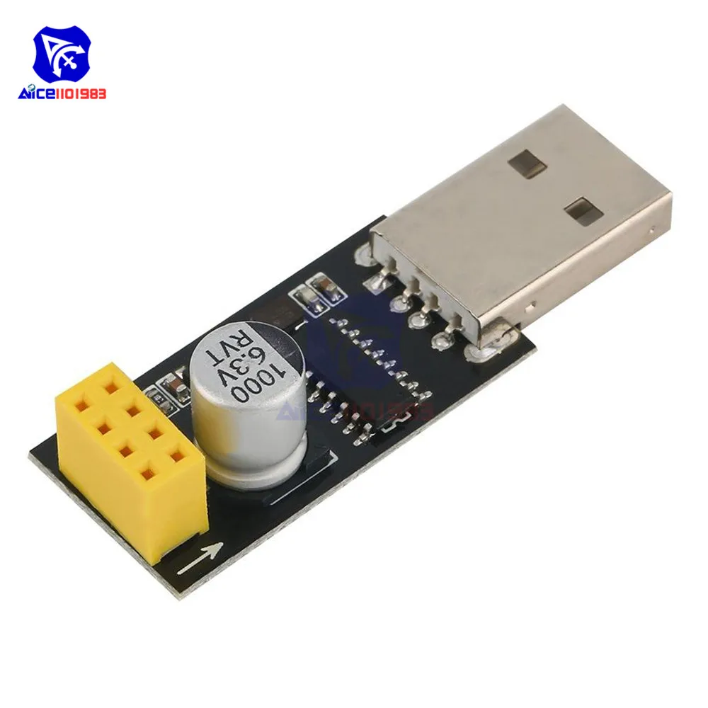 CH340 CH340G USB к ESP8266 ESP01 ESP01S Серийный адаптер WI-FI беспроводной bluetooth-модуль развитию программист для Arduino