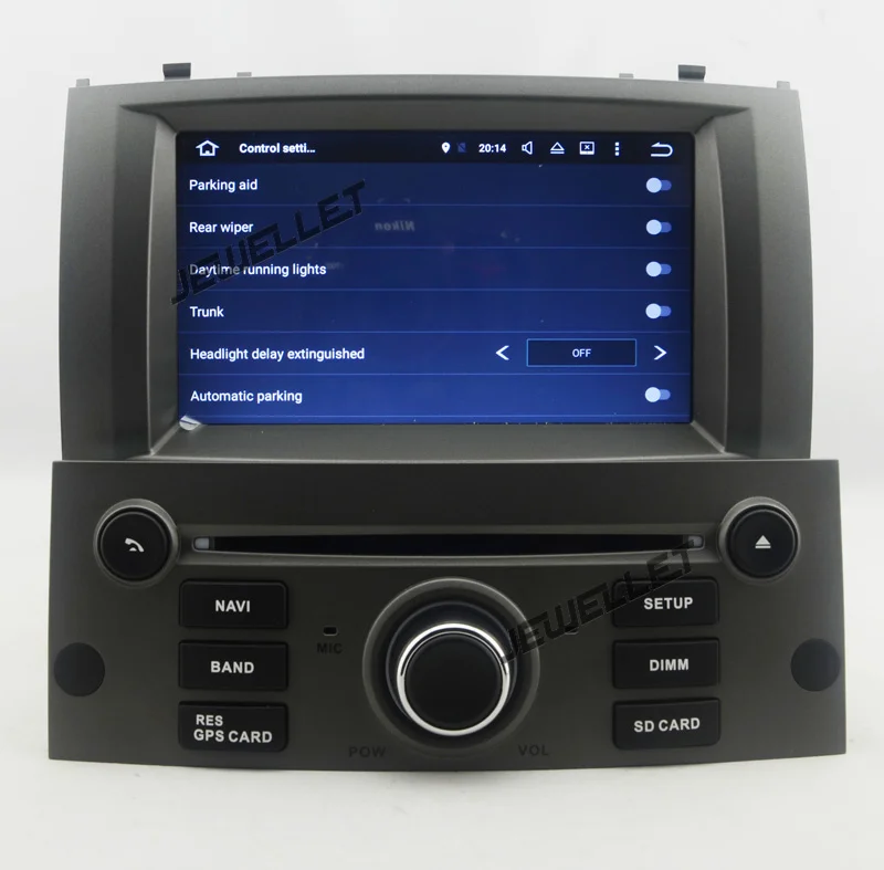 Восьмиядерный ips экран Android 9,0 автомобильный DVD gps Радио Навигация для peugeot 407 2004-2010 с 4G/Wifi DVR OBD зеркальное соединение