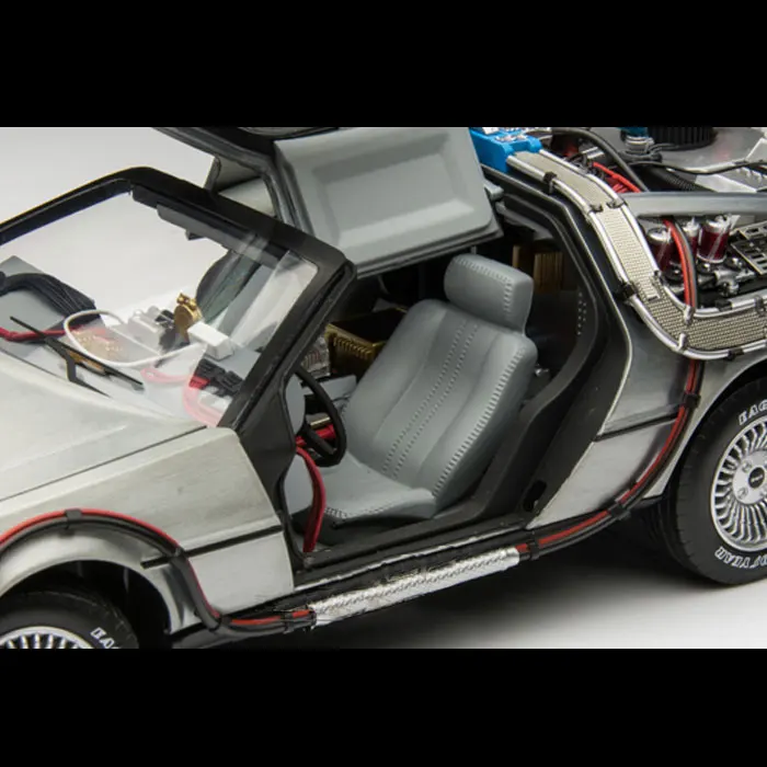 Классические 1:18 весы DMC12 Ready Player One Scifi автомобильная модель из сплава подарок на