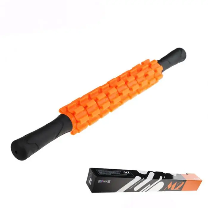 Body Massage Sticks Muscle Roller Tool Trigger Portable for Fitness Yoga Leg Arm C55K Sale