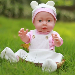 41 см Reborn Baby Doll винилсиликоновых lifelikebabies Игрушечные лошадки для детей подарок - Цвет: Girl