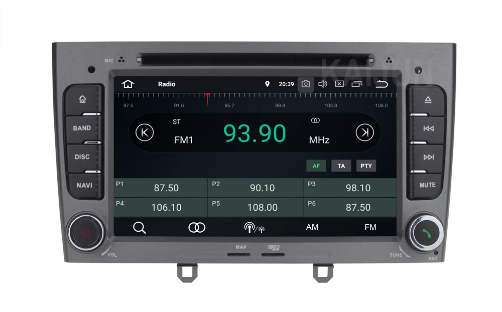 Cheap Android 8.1 Car DVD Player Multimedia Stereo for peugeot 408 308 308SW with Radio WiFi GPS 16
