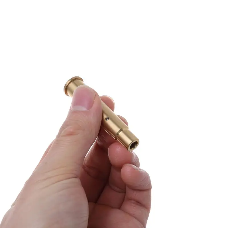 Новое поступление Открытый Охота Диаметр Sighter Red Dot лазерная точка латунь Тактический стрельба из лука Boresight область CAL картридж снасти
