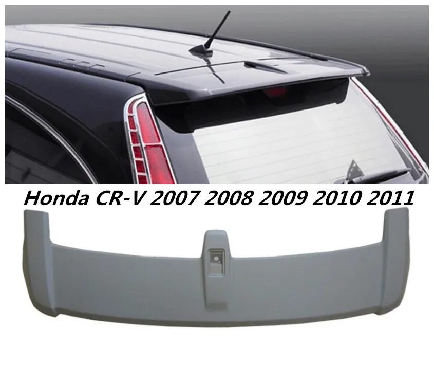 JIOYNG For Honda CR V 2007 2008 2009 2010 2011 ABS paint Car Rear Wing