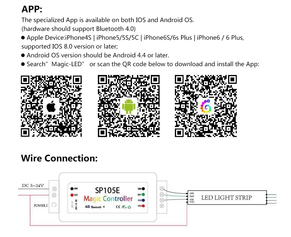 SP105E SP108E Magic Controller (10)