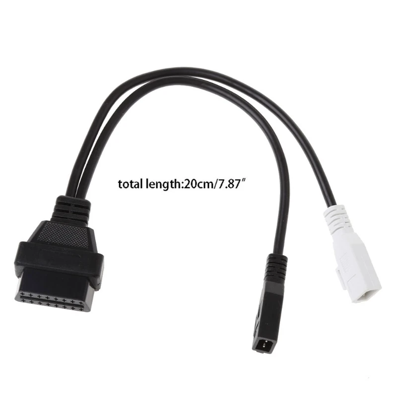 Адаптер VAG для AUDI 2X2 OBD1 OBD2 автомобильный диагностический кабель 2P + Подходит Audi 2X2Pin