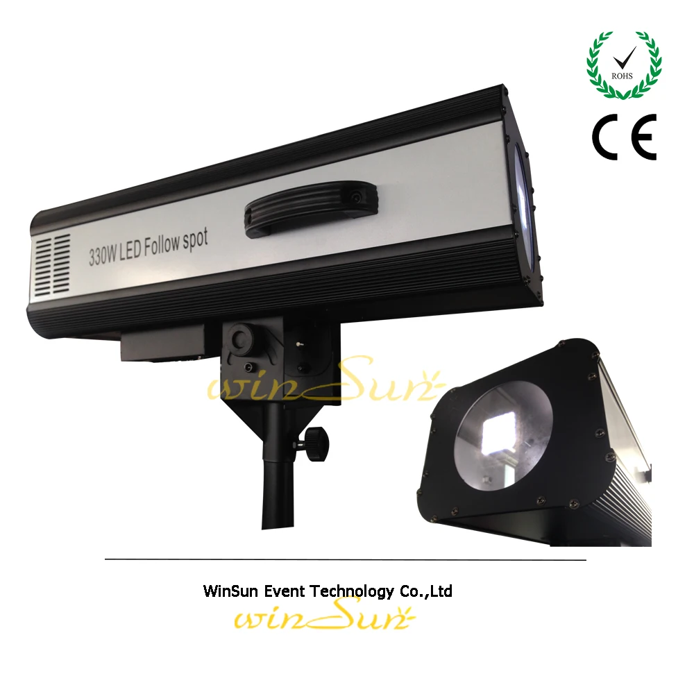 Litewinsune 330W Светодиодный прожектор следите за освещение сцена освещения