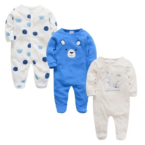 Коллекция года, 3 4 шт./партия, летняя одежда для маленьких мальчиков, roupa de bebes, комбинезон для новорожденных, Хлопковая пижама с длинными рукавами Комбинезоны для детей возрастом от 0 до 12 месяцев, одежда для малышей - Цвет: 394047