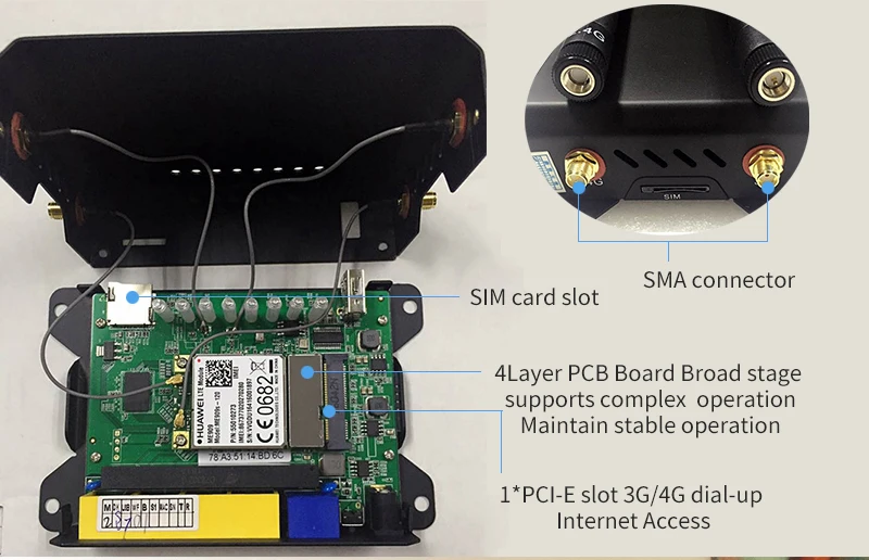 4G LTE Router wireless wifi sim card slot 11