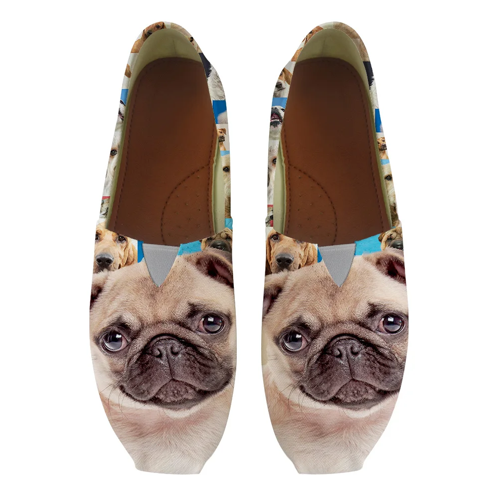 

Women Flats Ladies Slip On Flat Loafers Shoes Casual Sneakers Boat Shoes Bulldog Moccains Women Vulcanize Footwear Nurse Work