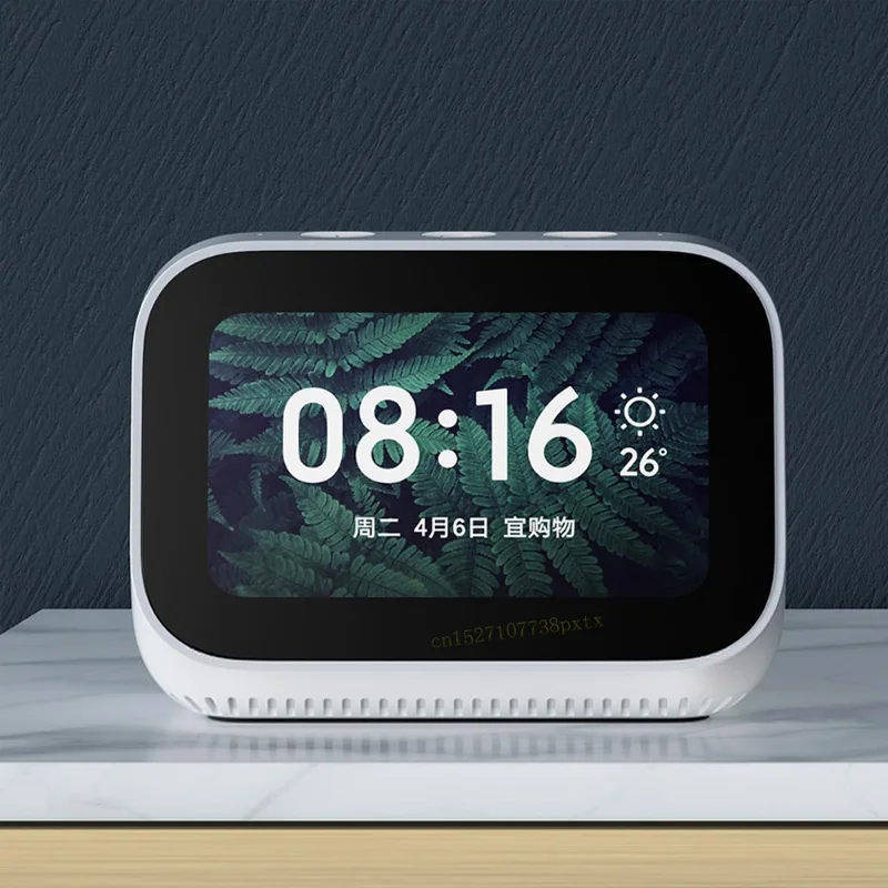 Оригинальный Xiaomi AI Mijia сенсорный экран Bluetooth 5 0 динамик цифровой дисплей